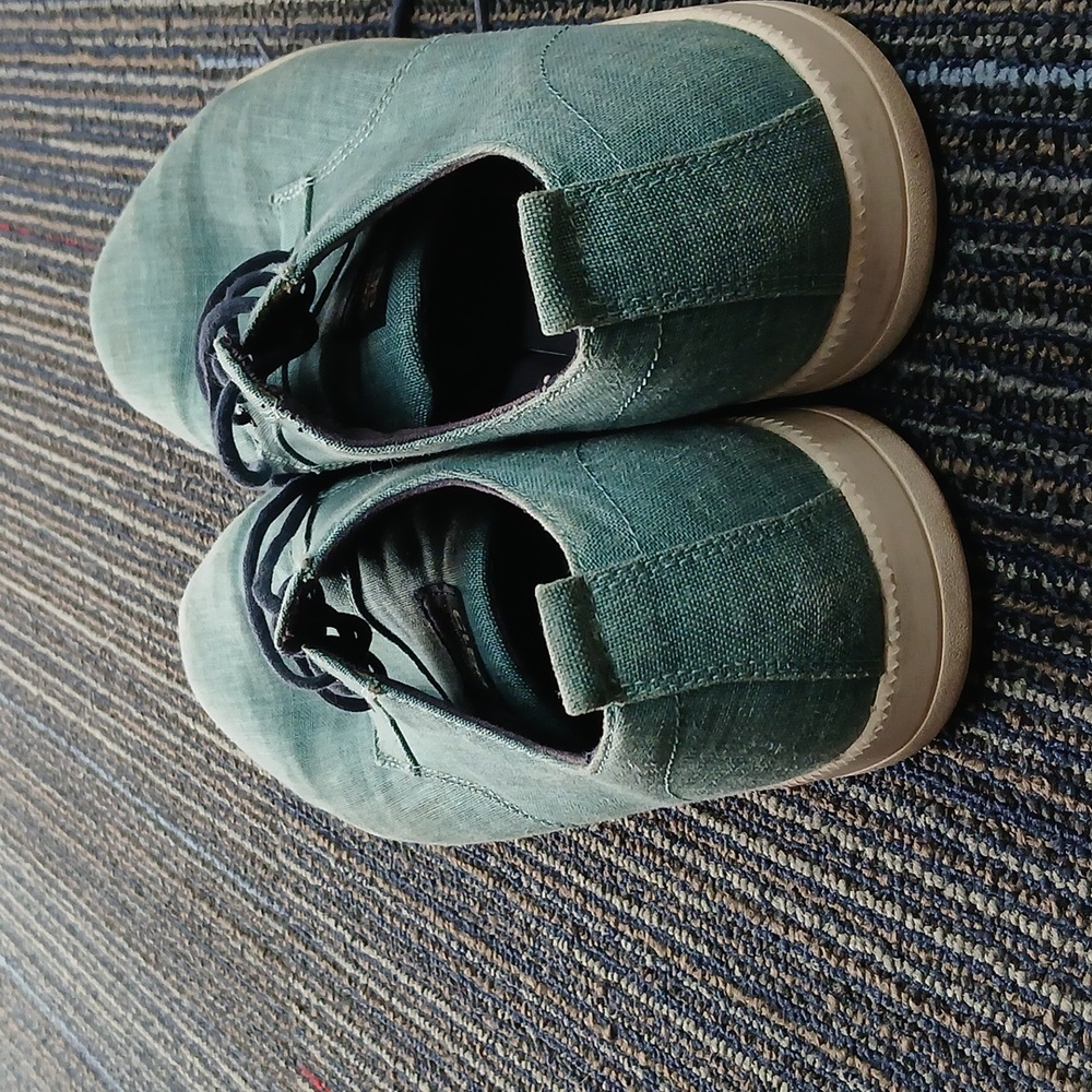 Clae / men’s boat shoe / size 13 / Ellington Textile /light jean blue - Picture 4 of 6